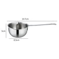 thumbnail image 1 of Small Stainless Steel Milk Pot Frying Pan Oil Splashing Pot Thick kitchen tools, 1 of 11