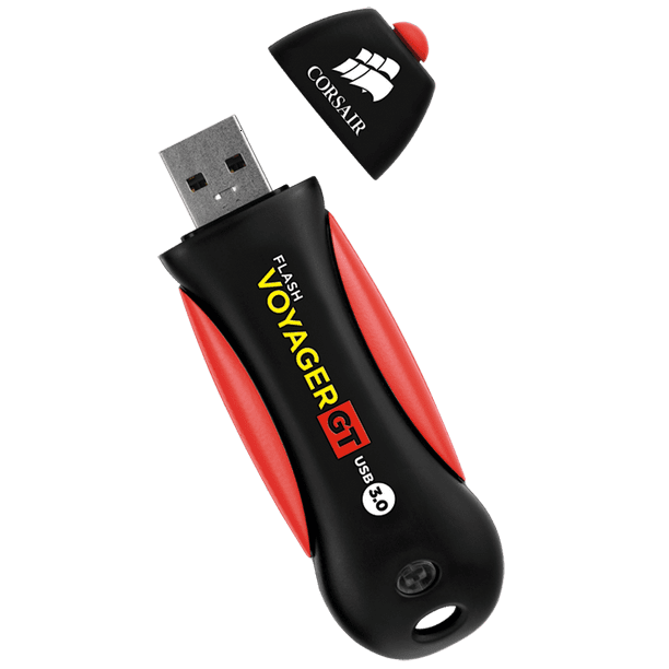 Corsair 64GB Flash Voyager GT USB 3.0 Flash Drive - Walmart.com ...