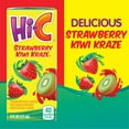 thumbnail image 3 of Hi-C Strawberry Kiwi Kraze Juice Boxes Made with Real Fruit Juice, 8-pack, 6 oz. each, 3 of 15
