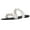 Gray-01, variant on Sandals for Women Dressy Pearls Two Strap Flats Slides Summer Casual Slip On Slippers Fashion Indoor Outdoor Beach Walking Shoes
