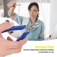 thumbnail image 4 of Wire Cutters, Sturdy Heat Treated Side Cutting Pliers, Ergonomic Design for Small Spaces and Labor Saving, Suitable for Wire and Cord Cutting with Compact Open Spring, 4 of 7