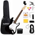 thumbnail image 1 of Guitarra Eléctrica Tipo Stratocaster Amplificador Audiotek Negra, 1 of 8