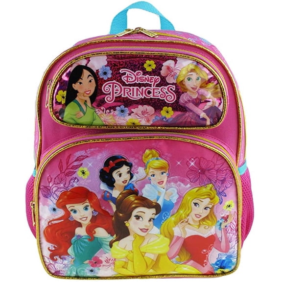 Small Backpack - Disney - Princess Group Belle 12" Shiny