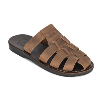 Lusso Pelli Slide - Chestnut Hairy Suede - Walmart.com display picture 3