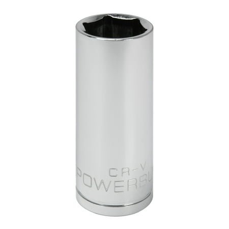 UPC: 0028907053707 | Powerbuilt 3/8 Inch Drive x 3/4 Inch 6 Point Deep Socket – 641206
