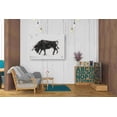 thumbnail image 3 of Epic Graffiti 'Toro I' by Ethan Harper Canvas Wall Art, 34"x26", 3 of 3