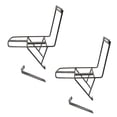 thumbnail image 1 of 2X Bike Front Luggage Rack Bike Front Rack Bicycle Carrier Panniers Shelf Cycling Bike Stand,2 x Bike Front Luggage Rack,Black, 1 of 7