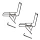 thumbnail image 1 of 2X Portaequipajes Delantero para Bicicletas Portaequipajes para Bicicletas Portaequipajes Estante para Alforjas para Bicicletas, 1 of 7