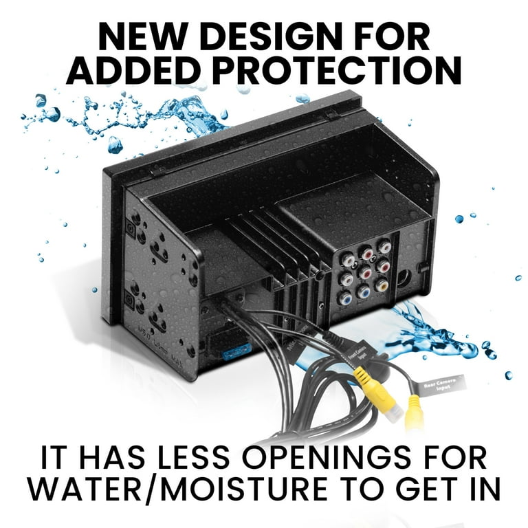 BOSS BVCP9700A-MR Marine Stereo - Apple CarPlay, Android Auto, 7