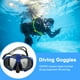 thumbnail image 1 of Gafas de natación Equipo de gafas de buceo ajustable (marco azul negro) Likrtyny Para Estrenar, 1 of 8