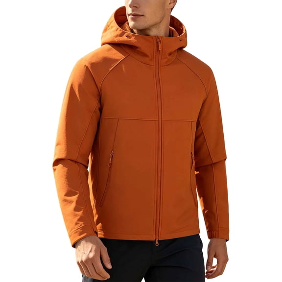 Jerdar Men's Spring Coat Outdoor Mountaineering Riding Windproof Work Coat Mens Outerwear
