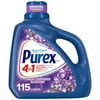 Purex Liquid Laundry Detergent, Fresh Lavender Blossom Fragrance, 150 Fluid Ounces, 115 Loads