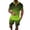 D55/Light Green, variant on Afdoent Mens Two Piece Outfits Men's Plus Size Gradient Printed Short Sleeved Shirt And Shorts Set Casual Summer Outfit Comfortable And Stylish Clothing For Vacation Beach Leisure