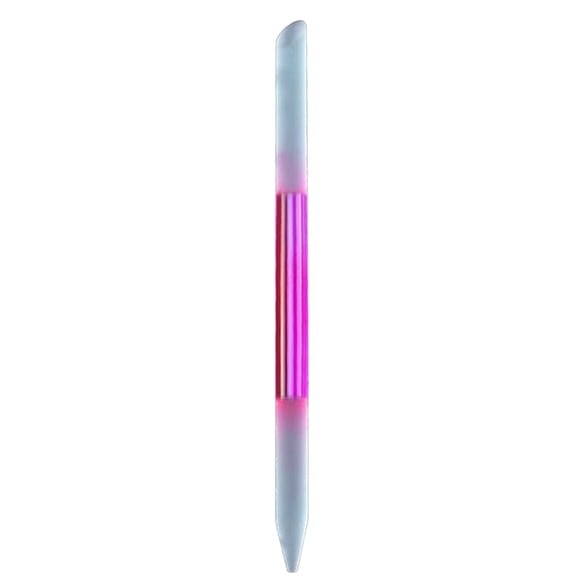 Hearth & Gear Glass Double Manicure Stick Cuticle Pusher Nail Care Tool Cuticle Trimmer Tool For Women 180 Grit Nail Files Nail Polisher Buffer E Filer for Nails Portable Monomer Dish Colorful Nail