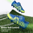 thumbnail image 6 of DREAM PAIRS Boys Girls Soccer Cleats Kids Youth Multi Ground Outdoor Football Shoes for Little/Big Kid, 6 of 8