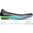 thumbnail image 4 of Vionic Women's Caroll Ballet Flat Black Leather - 10010058001, 4 of 6