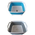 thumbnail image 2 of Household Foldable Vegetable and Fruit Washing Basket Portable Large Capacity Storage Basket Adjustable Hangable Drain Basket Multifunctional Sink for Outdoor Kitchen, 2 of 7