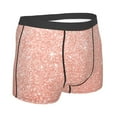 thumbnail image 3 of Kll Rose Gold Glitter Men'S Cotton Boxer Briefs Underwear-X-Large, 3 of 9