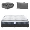 thumbnail image 1 of Colchón King Size Cardona Spring Air Box Almohadas 2Pack Edredón Homy, 1 of 8