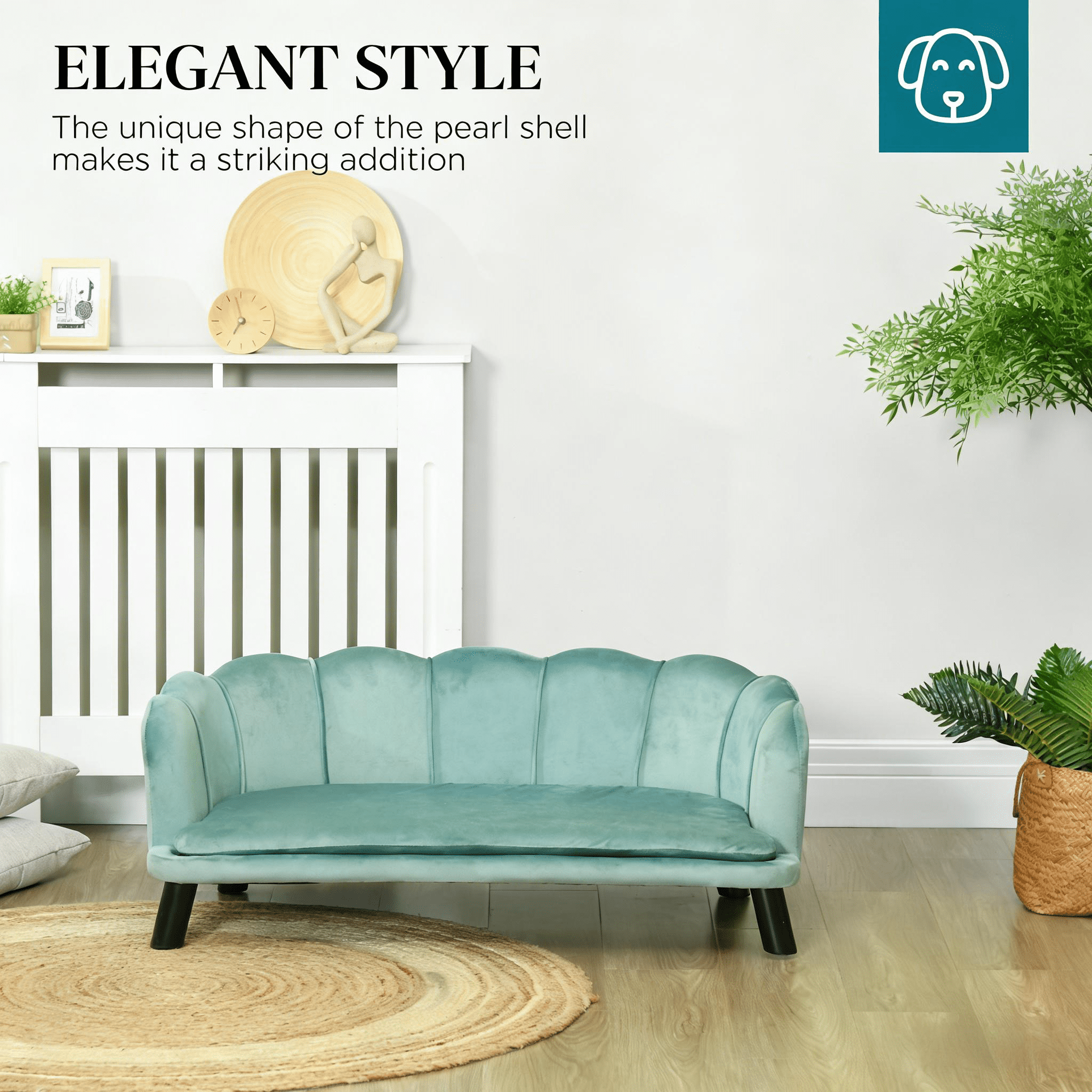 Spacious Pet Bed, Pearl Design Pet Sofa