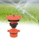 thumbnail image 5 of Aspersor de riego de jardín, aspersor giratorio oscilante, boquilla de riego de fácil instalación, rotación de 360  degree para césped de patio Naranja, 5 of 8