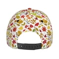 thumbnail image 3 of Lsque Colorful Leaves Baseball Cap Trucker Low Profile Hat Golf Dad Hat Adjustable Original Classic Unconstructed Plain Cap Men Women, 3 of 9