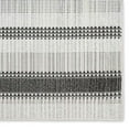 thumbnail image 5 of Home Dynamix Tripoli Mateo Modern Striped Indoor/Outdoor Area Rug, Charcoal/Cream, 5'3"x7'3", 5 of 6