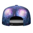 thumbnail image 4 of Colorful Galaxy Hat – Sun Moon Stars Design, Breathable Adjustable Snapback for Hip Hop Events, Street Fashion, 4 of 8