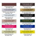 thumbnail image 4 of Personalized Office Engraved Name Plate With Wall or Desk Holder 2"x10", 4 of 4