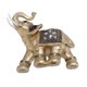 thumbnail image 1 of Adorno De Elefante, Resina Exquisita Artesanía Decoración De Elefante Detalles Vibrantes Versátiles Para Vitrinas, 1 of 7