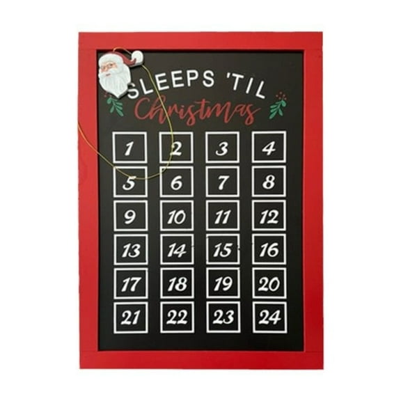 Sleep Tills Christmas Sign Christmas Decoration Ornaments
