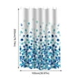 thumbnail image 3 of Giyblacko Shower Curtain Waterproof Fabric Shower Curtain Or Polyester Soft Cloth & Hotel Quality Machine Washable White Shower Curtain Liner For Bath Tub, 3 of 3