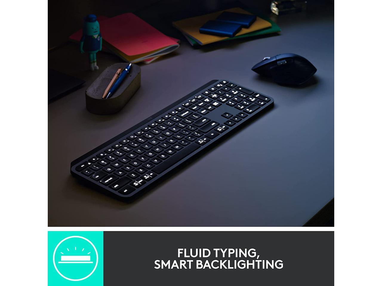 Logitech MX Keys Combo for Business, Gen 2, Wireless