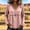 Pink, variant on Fall Tops for Women V Neck Long Sleeve Fringe Tops for Women Casual Loose Flowy Womens Blouses Shirts for Women M White
