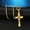 Gold color, variant on Jesus Cross Necklaces Pendants 14K Yellow Gold Exorcism St. Benedict Crucifix Necklace For Men Jewelry