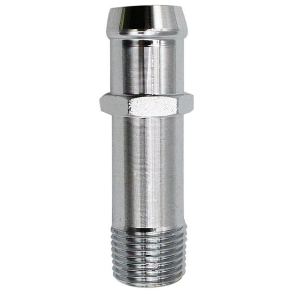 Labymos Raccord de Pompe à Eau en Acier Chromé Tuyau de Chauffage 3/4 Pieds' BARB SBC BBC - 1/2 Pieds' NPT