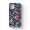 thumbnail image 5 of Tobelint Indigo Shrub Flower Case for iPhone 11 Pro Max,Aesthetic Colourful Floral Pattern Bumper Case Cover, 5 of 5