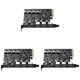 thumbnail image 1 of Tarjeta PCIe X4 a USB 3.2 Expansión 20 Gbps adicional 3x USB3.2 y 2x TPYC-C 15W, 1 of 4
