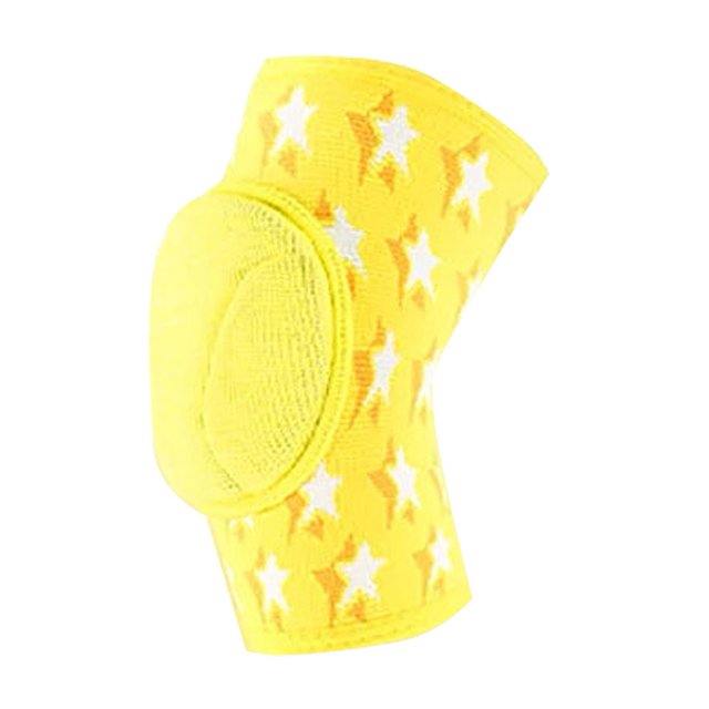 Children Knee Pads Anti-Collision Knee Cycling Sports Protective Equipment Yellow