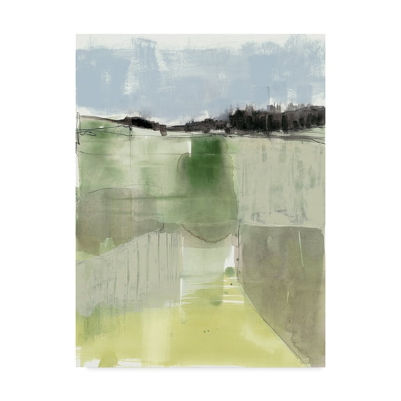 Trademark Fine Art 'Sage Field I' Canvas Art by Jennifer Goldberger