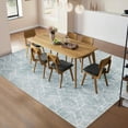 thumbnail image 3 of Garvee 5'x7' Modern Geometric Area Rug Washable Neutral Carpet, Soft Non-Slip Non-Shedding Rug Low Pile Floor Carpet for Living Room Bedroom Dining Room, Gray, 3 of 8