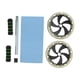 thumbnail image 2 of Rodillo abdominal de 200 mm con ruedas dobles antideslizantes para ejercicios de core, 2 of 14