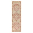 thumbnail image 3 of JONATHAN Y MODERN PERSIAN 2 x 8 Runner Rug, Khilana Floral Medallion - Deep Rose/Ivory, MDP305A-28, 3 of 9