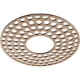 thumbnail image 2 of 16"OD x 5 3/4"ID x 1/4"T Fink Wood Fretwork Pierced Ceiling Medallion, Red Oak, 2 of 3