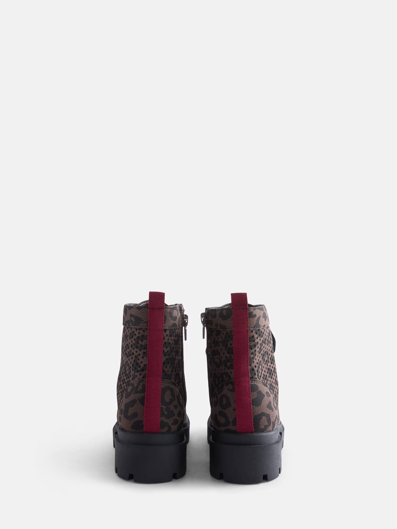 Justice Girls Perforated Combat Boots