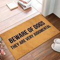 thumbnail image 5 of Halloween Tapis Tapis d'Entrée Durable Paillasson Décoration pour Ami Famille Voisins Cadeau, 5 of 5