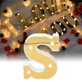 thumbnail image 1 of LED Letter Light, Gold Battery Powered Letter Light  for Bar Cafe Shop Lighting for Wedding Birthday Decoration, 1 of 8