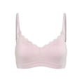 thumbnail image 5 of Kindly Yours Women’s Wire Free Pointelle Bralette with Lace Trim, Sizes S-XXXL, 5 of 7