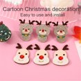 thumbnail image 4 of Cartoon Christmas Decoration Accessories Patches for Festival Crafting Headband Hairclip Making Kits Supply, 4 of 9