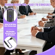 64GB Hidden Spy Camera, 1080P HD Mini Body Cam, Rechargeable Portable Small Pocket Camera Video Recorder